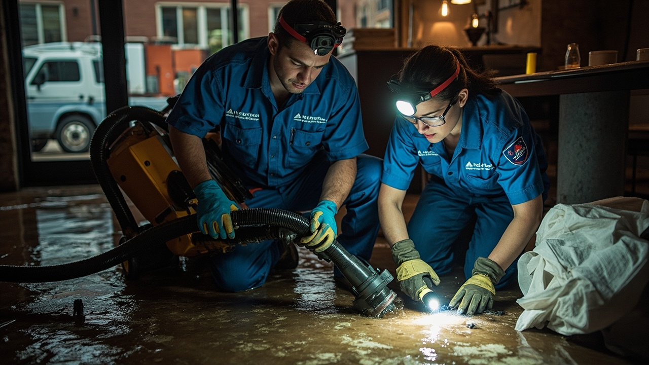 Our Rapid Sewer Backup Restoration Process
