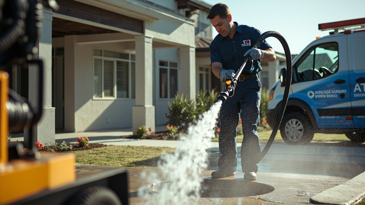 The Atlas Plumbing Houston Commercial Hydro Jetting Methodology