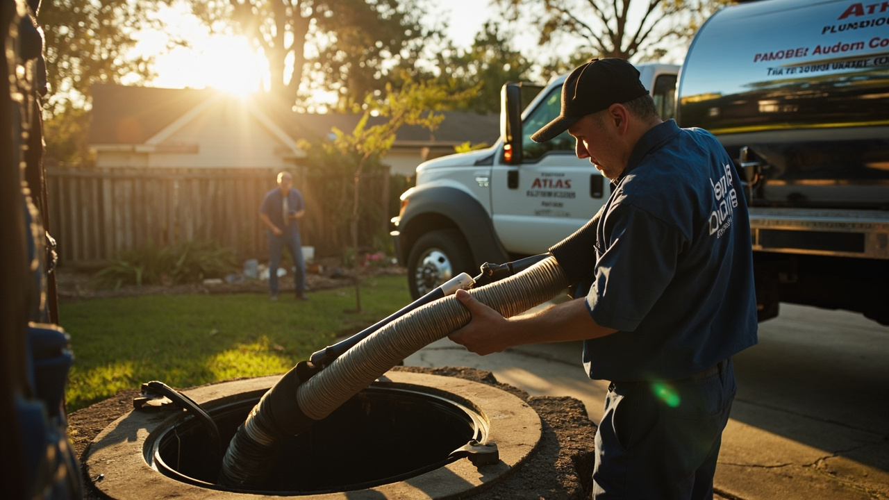 How Atlas Plumbing Houston Stops Septic Disasters Fast