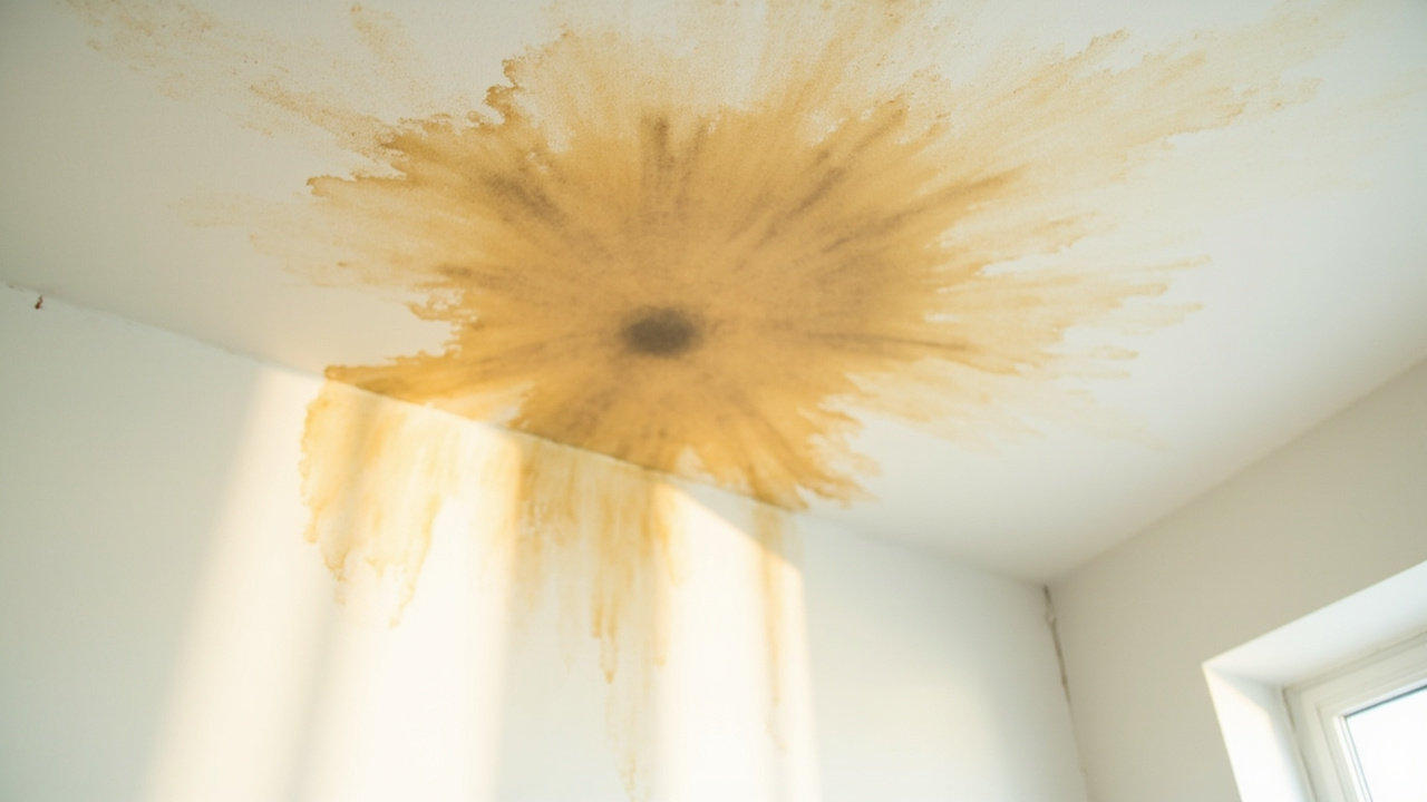 Why Houston Homes Get Brown Spots and Yellow Water Marks