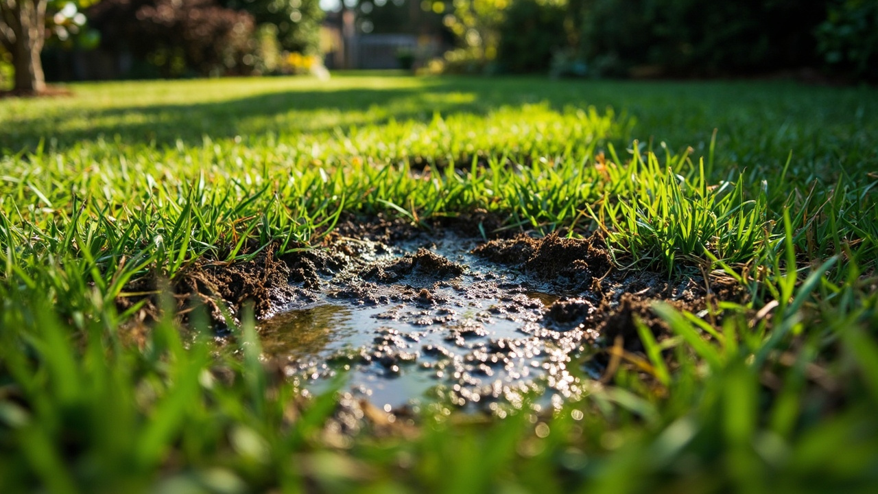 Why Your Houston Yard Has Unexplained Wet Spots