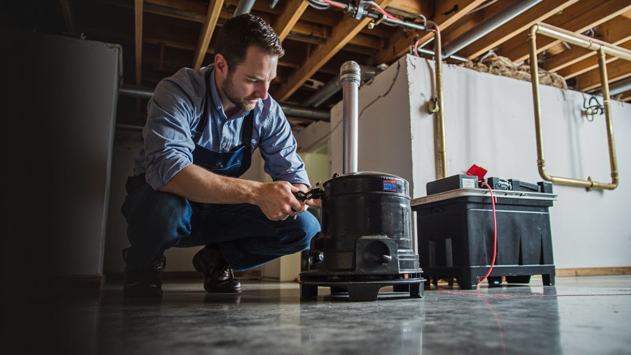 Choosing a Battery Backup for Your Sump Pump to Prevent Flooding During Jersey Village Power Outages