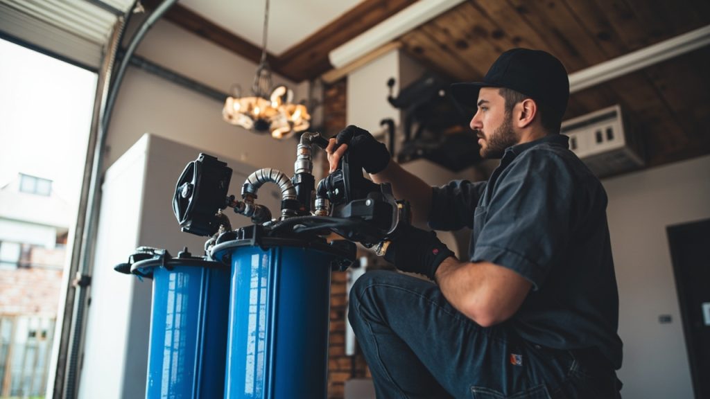 Choosing between a water softener and a salt free