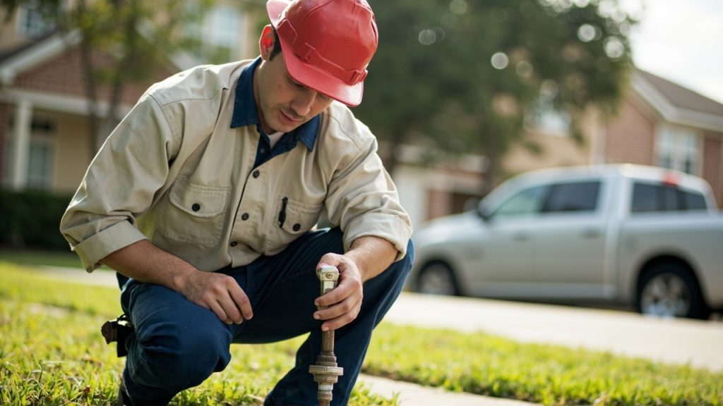 How to handle a burst pipe in the woodlands withou