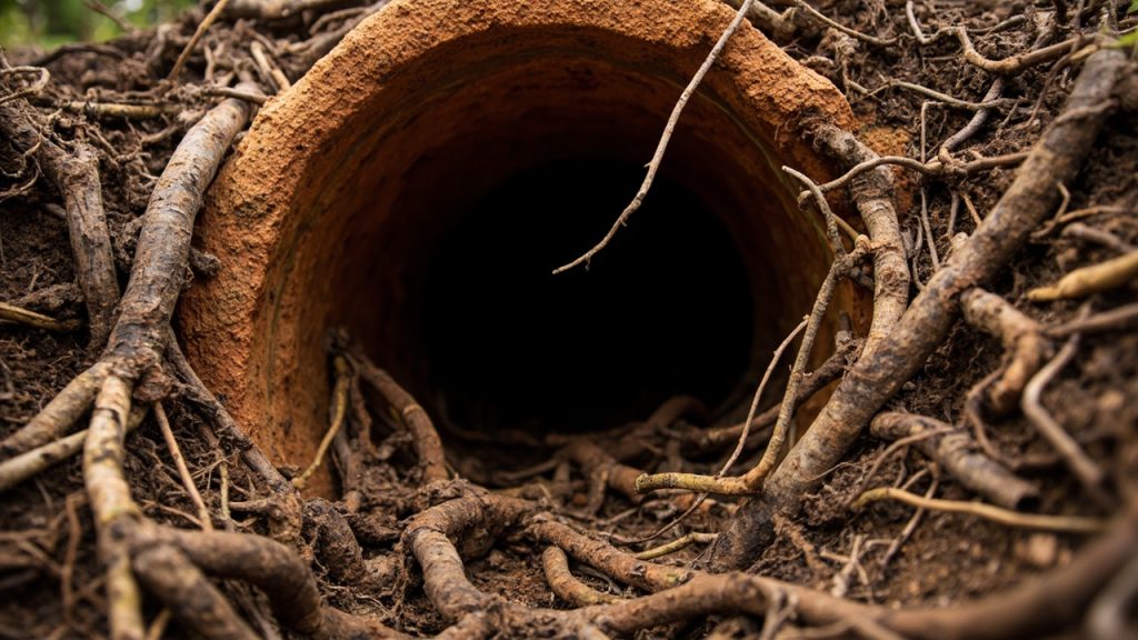 Why tree roots love your garden oaks clay pipes an
